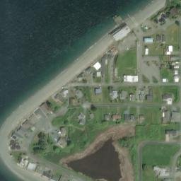 Satellite imagery of Bush Point, US