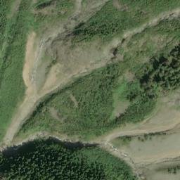 Satellite imagery of Mystery Hill (not official), US