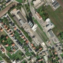 Satellite imagery of Kamin des Zementwerks Männersdorf, AT