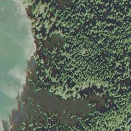 Satellite imagery of Cape Johnson, US