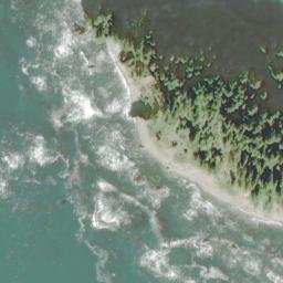 Satellite imagery of Cape Johnson, US