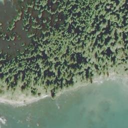 Satellite imagery of Cape Johnson, US