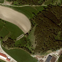 Satellite imagery of cairn, AT