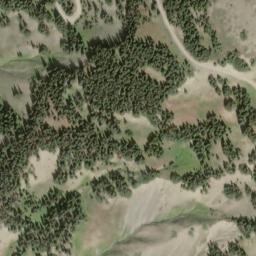 Satellite imagery of Hurricane Ridge, US