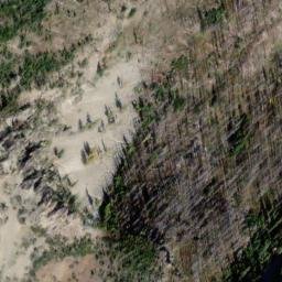 Satellite imagery of Devils Backbone, US