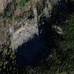 Satellite imagery of Devils Backbone, US