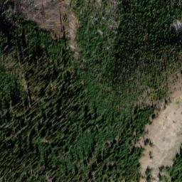 Satellite imagery of Devils Backbone, US