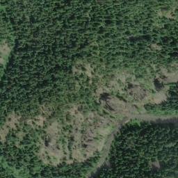 Satellite imagery of Cathedral Rocks, US