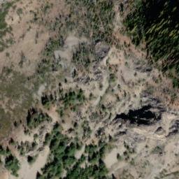 Satellite imagery of Devils Backbone, US