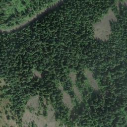 Satellite imagery of Cathedral Rocks, US