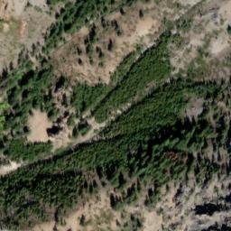 Satellite imagery of Devils Backbone, US