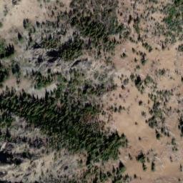 Satellite imagery of Devils Backbone, US