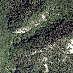 Satellite imagery of cairn, AT