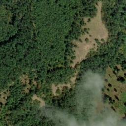 Satellite imagery of cairn, SK