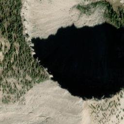 Satellite imagery of Wapiti Ridge, US