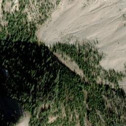 Satellite imagery of Wapiti Ridge, US