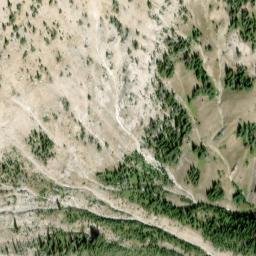 Satellite imagery of Wapiti Ridge, US