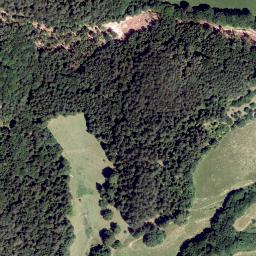 Satellite imagery of cairn, AT