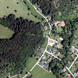 Satellite imagery of cairn, AT