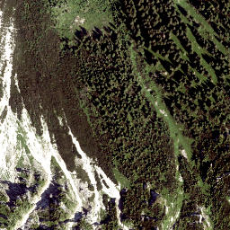 Satellite imagery of cairn, AT