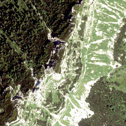 Satellite imagery of cairn, AT