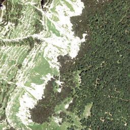 Satellite imagery of cairn, AT