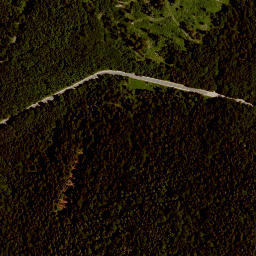 Satellite imagery of cairn, AT