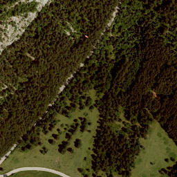 Satellite imagery of cairn, AT