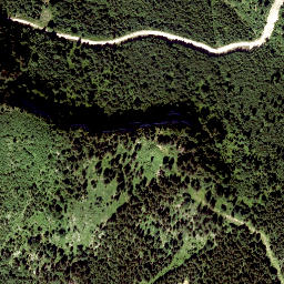 Satellite imagery of cairn, AT