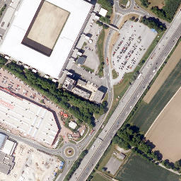 Satellite imagery of Schloss Kleßheim, AT