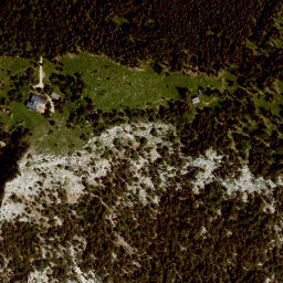 Satellite imagery of cairn, AT