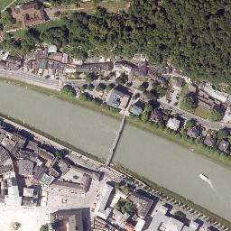 Satellite imagery of Schloss Mirabell, AT