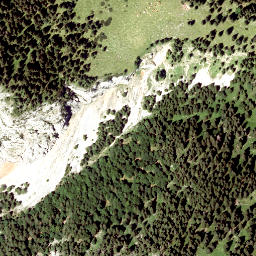 Satellite imagery of cairn, AT