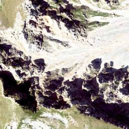 Satellite imagery of cairn, AT