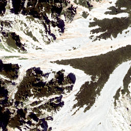 Satellite imagery of cairn, AT
