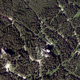 Satellite imagery of cairn, AT