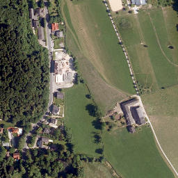 Satellite imagery of Schloss Emsburg, AT