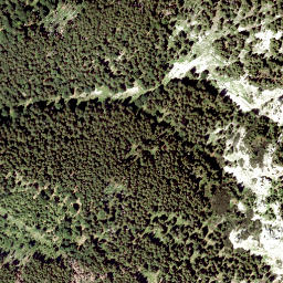 Satellite imagery of cairn, AT