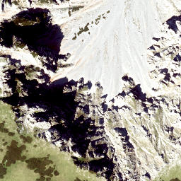 Satellite imagery of cairn, AT