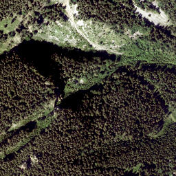 Satellite imagery of cairn, AT