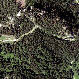 Satellite imagery of cairn, AT
