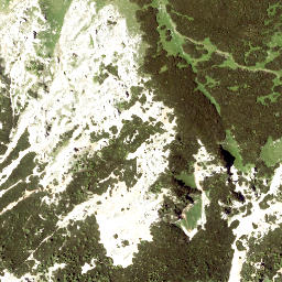 Satellite imagery of cairn, AT