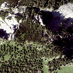 Satellite imagery of cairn, AT