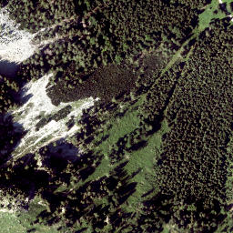 Satellite imagery of cairn, AT