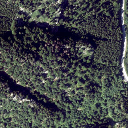 Satellite imagery of cairn, AT