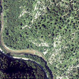 Satellite imagery of cairn, AT