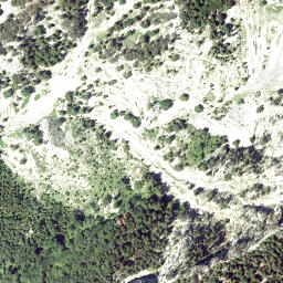 Satellite imagery of cairn, AT