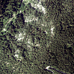 Satellite imagery of cairn, AT