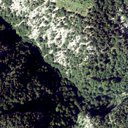 Satellite imagery of cairn, AT