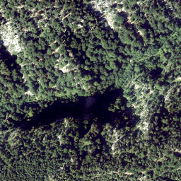 Satellite imagery of cairn, AT